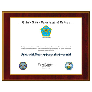 Industrial Security Oversight Credential (ISOC)