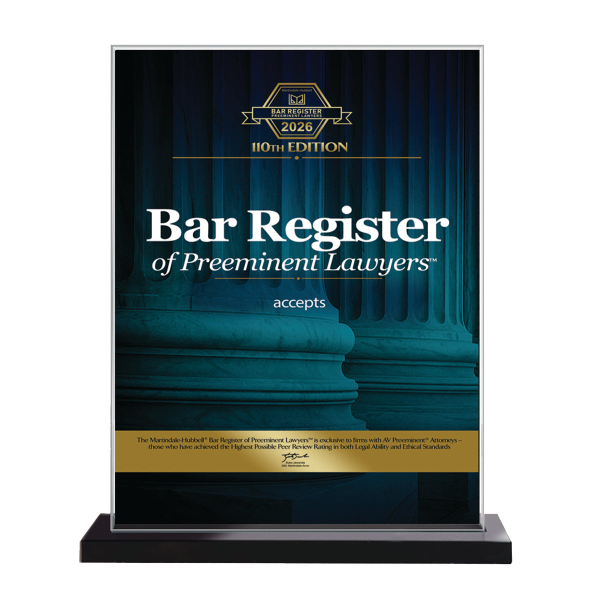 2026 Bar Register of Preeminent Attorneys - Firm (213257)