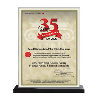 2026 Martindale Distinguished 35th Anniversary (213056)