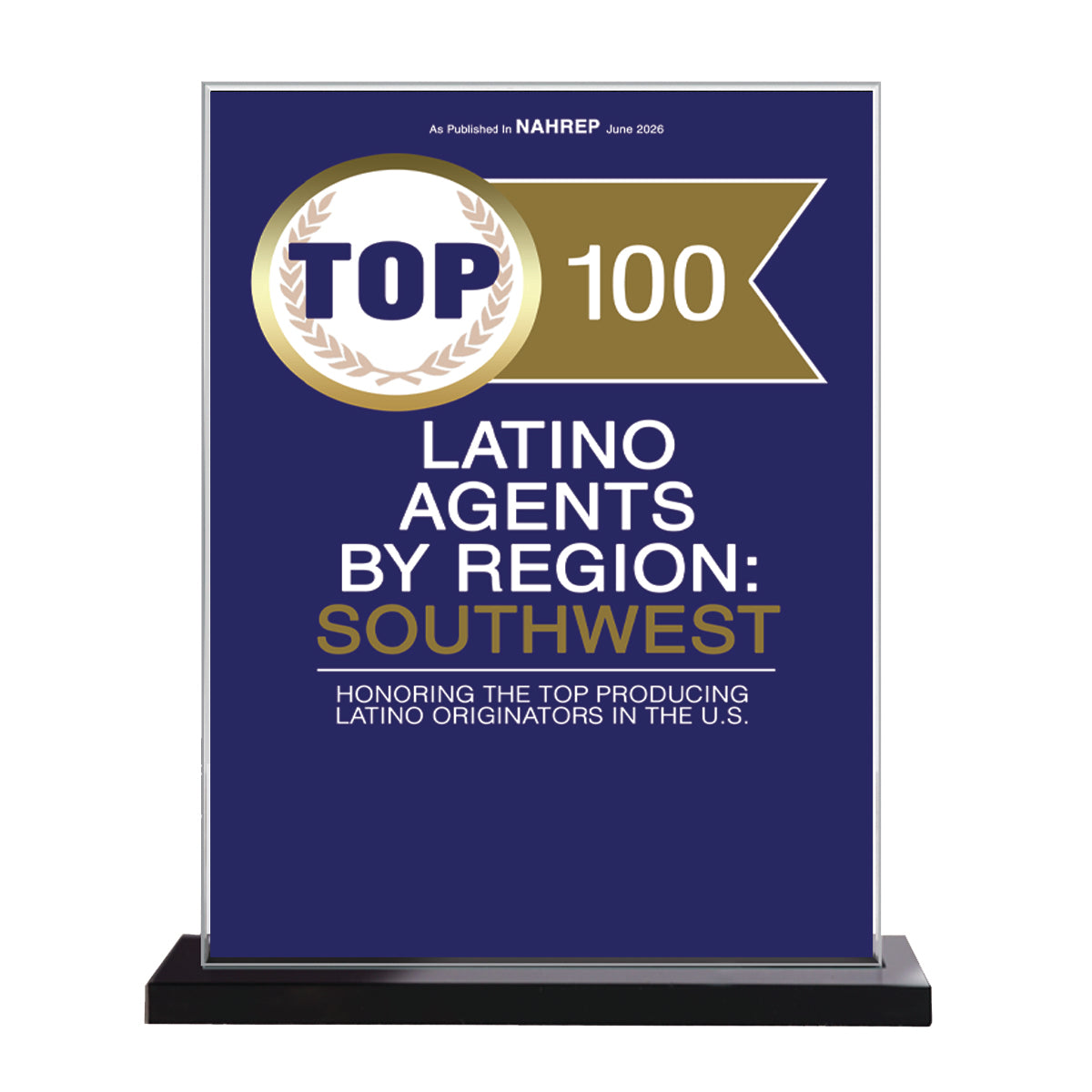 2026 Top 100 Latino Agents by Region: Southwest (213471)