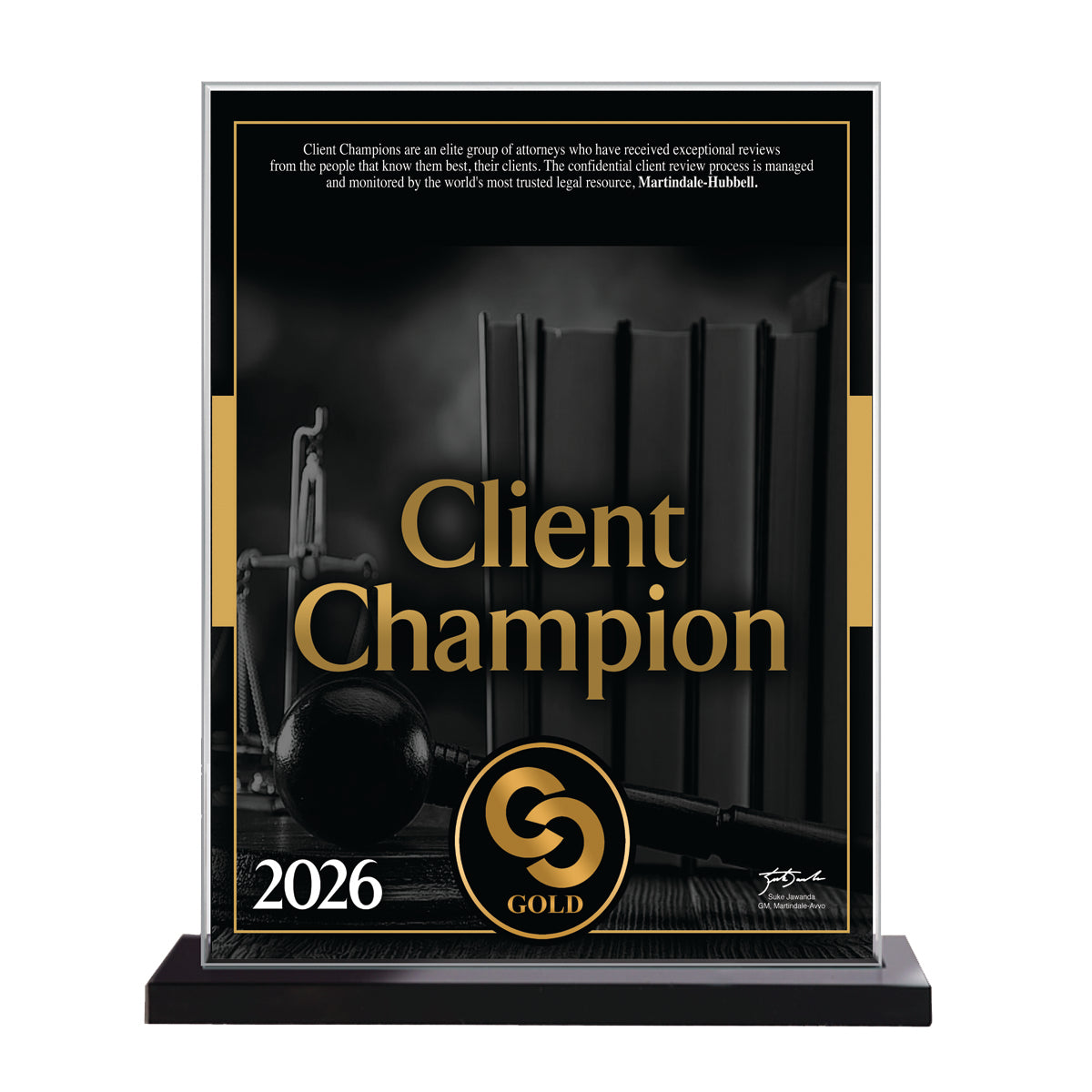 2026 Client Champion Gold  (213291)