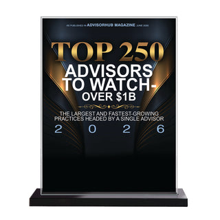 Top 250 Advisors To Watch 2026 - Over $1B  (213488)