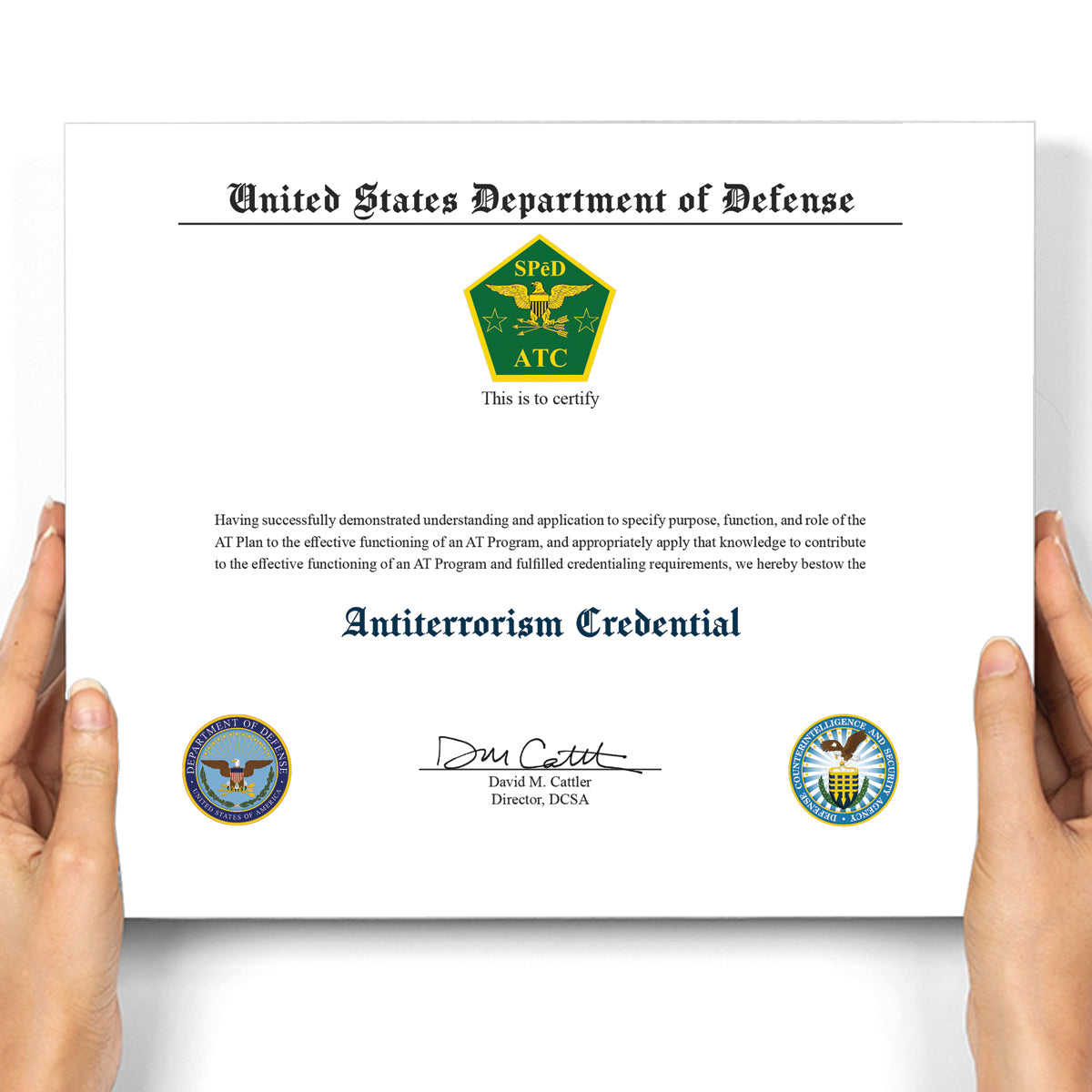 Antiterrorism Credential (ATC)