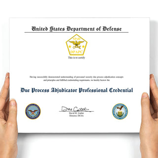 Due Process Adjudicator Professional Credential (DPAPC)