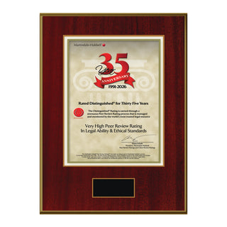 2026 Martindale Distinguished 35th Anniversary (213056)