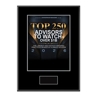 Top 250 Advisors To Watch 2026 - Over $1B  (213488)