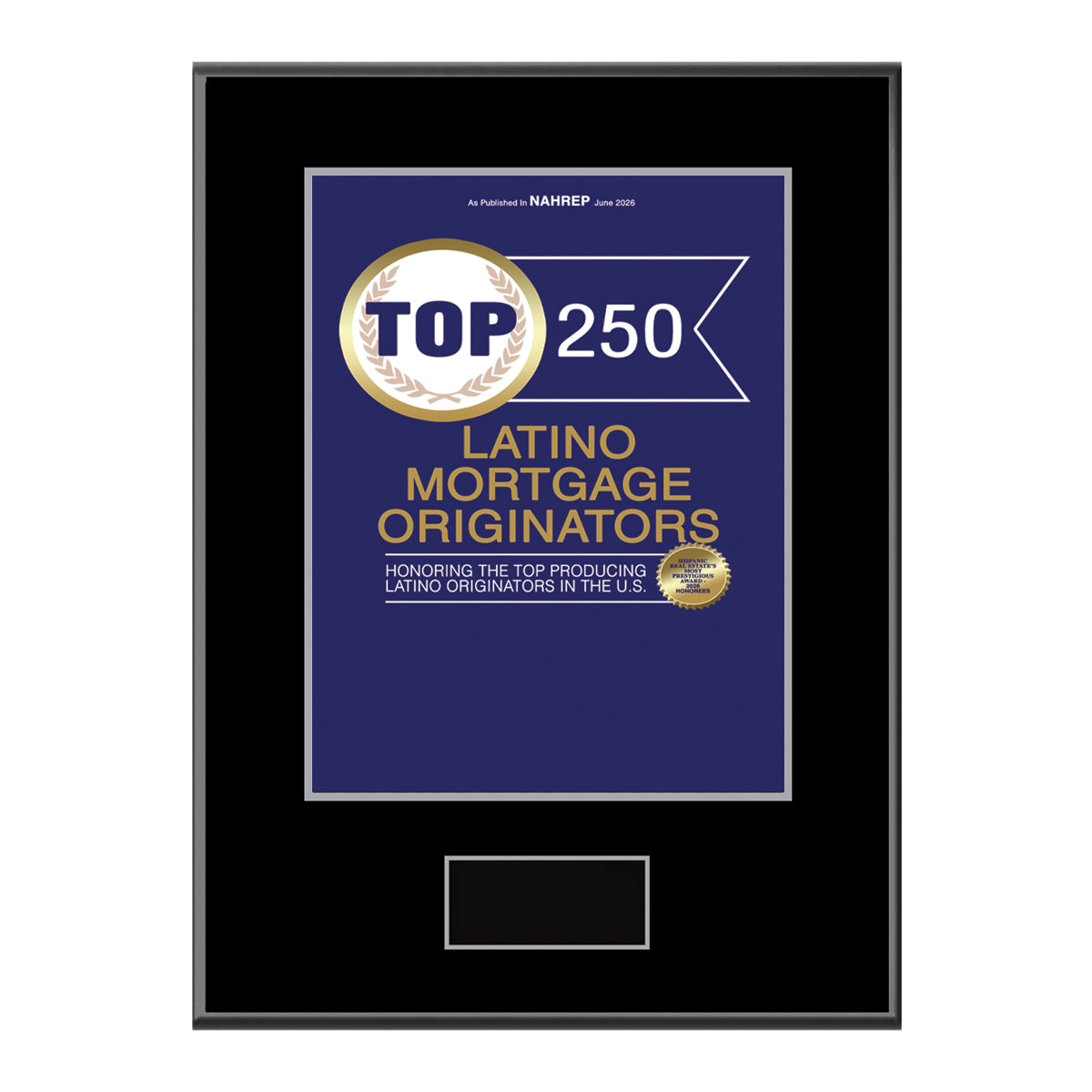 2026 Top 250 Latino Mortgage Originators (213460)
