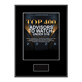 Top 400 Advisors To Watch 2026 - Under $1B  (213490)