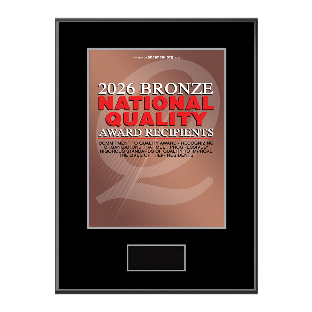 2026 Bronze National Quality Award Recipients (213587)