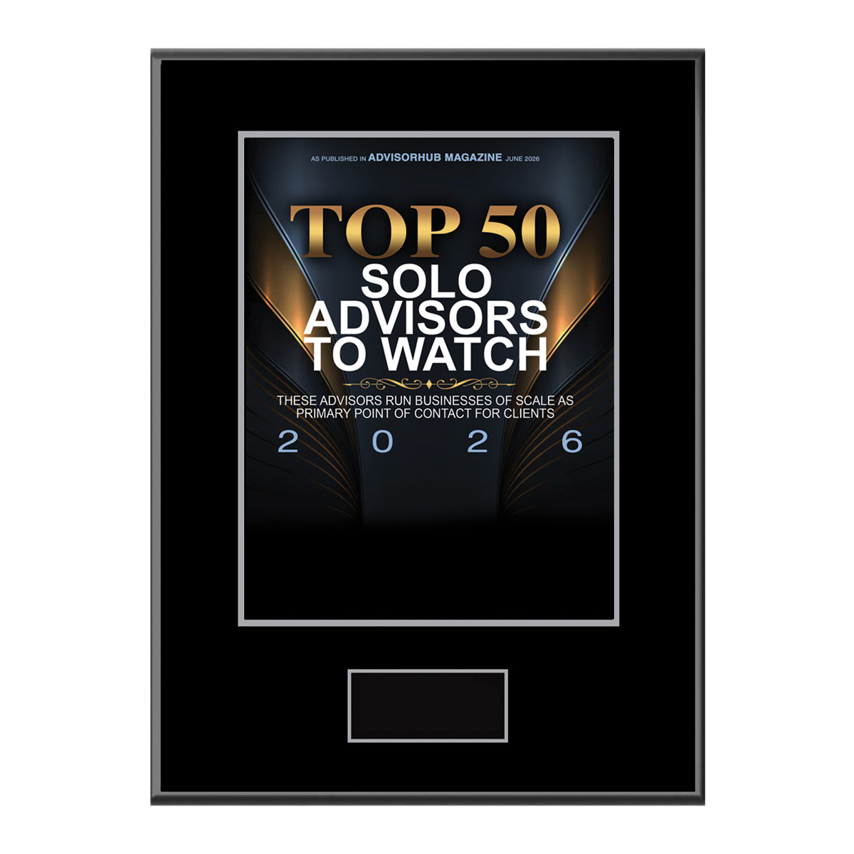 Top 50 Solo Advisors To Watch 2026 (213491)