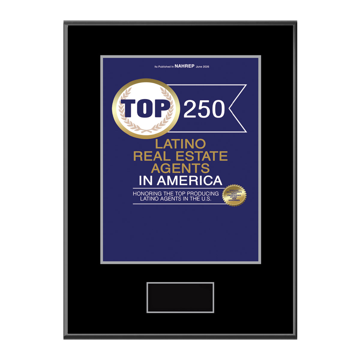 2026 Top 250 Latino Real Estate Agents In America (213467)
