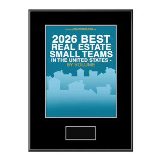 2026 Best Real Estate Small Teams in the United States - By Volume (213492)