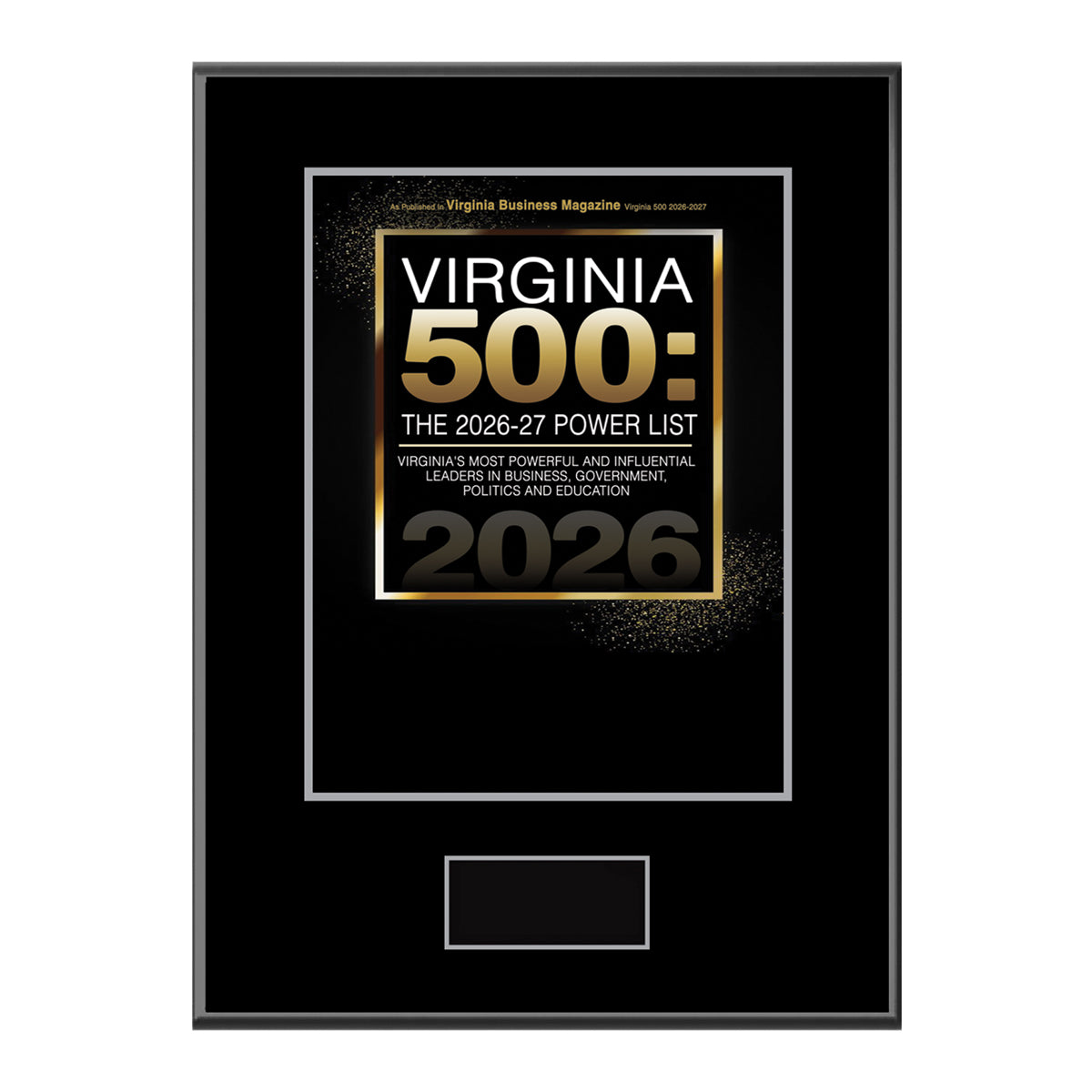 Virginia 500: The 2026-27 Power List (213698)
