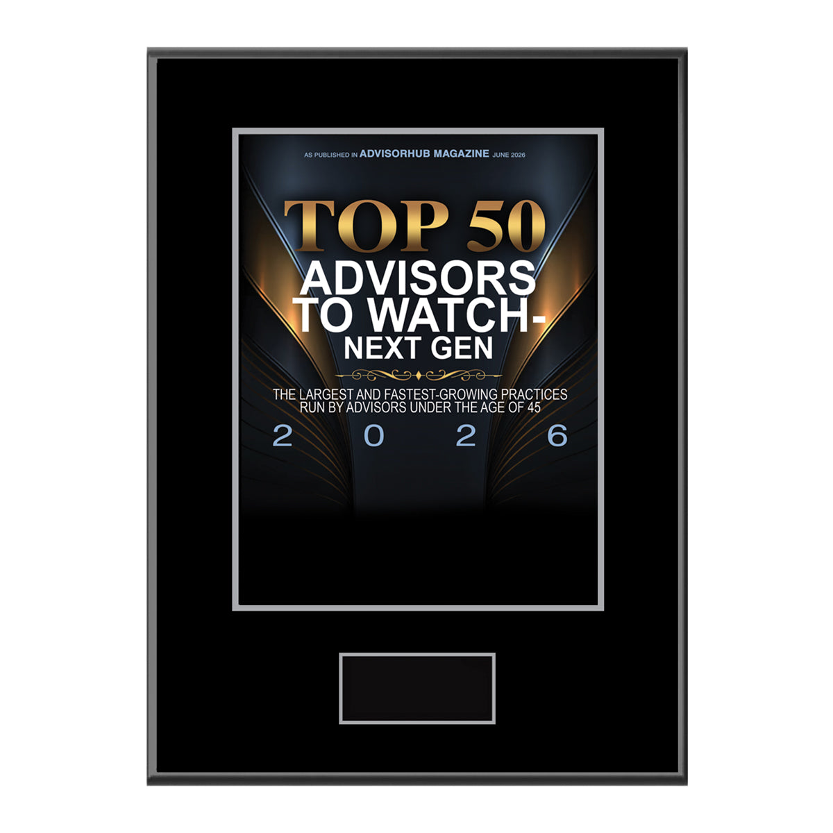 Top 50 Advisors To Watch - Next Gen 2026  (213489)