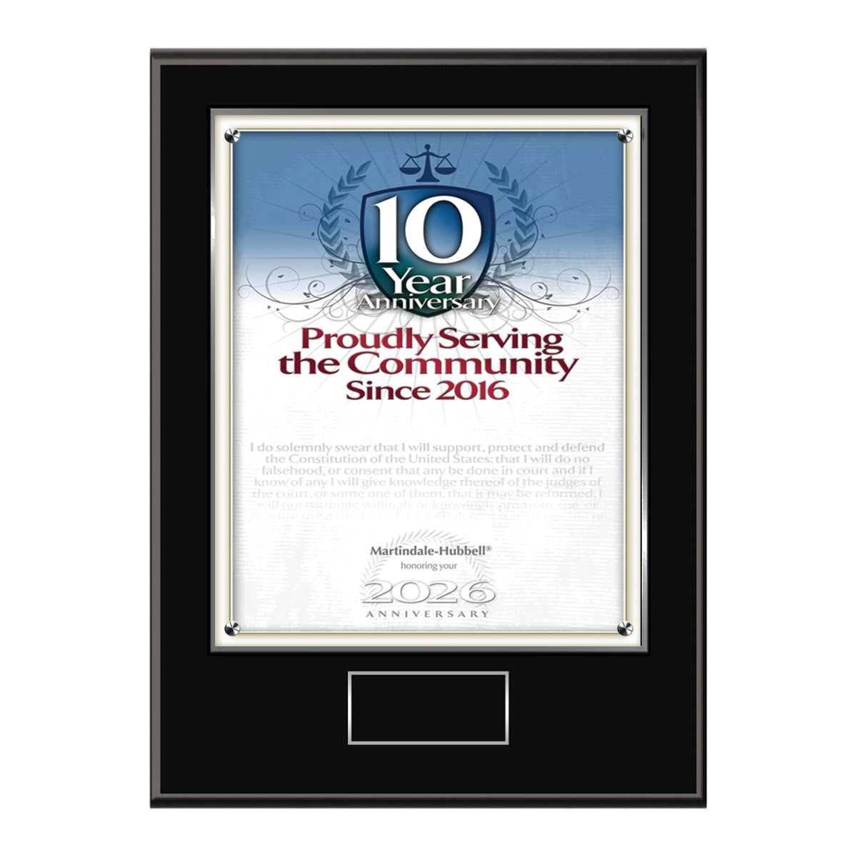 2026 Martindale Member of the Bar 10th Anniversary (213079)
