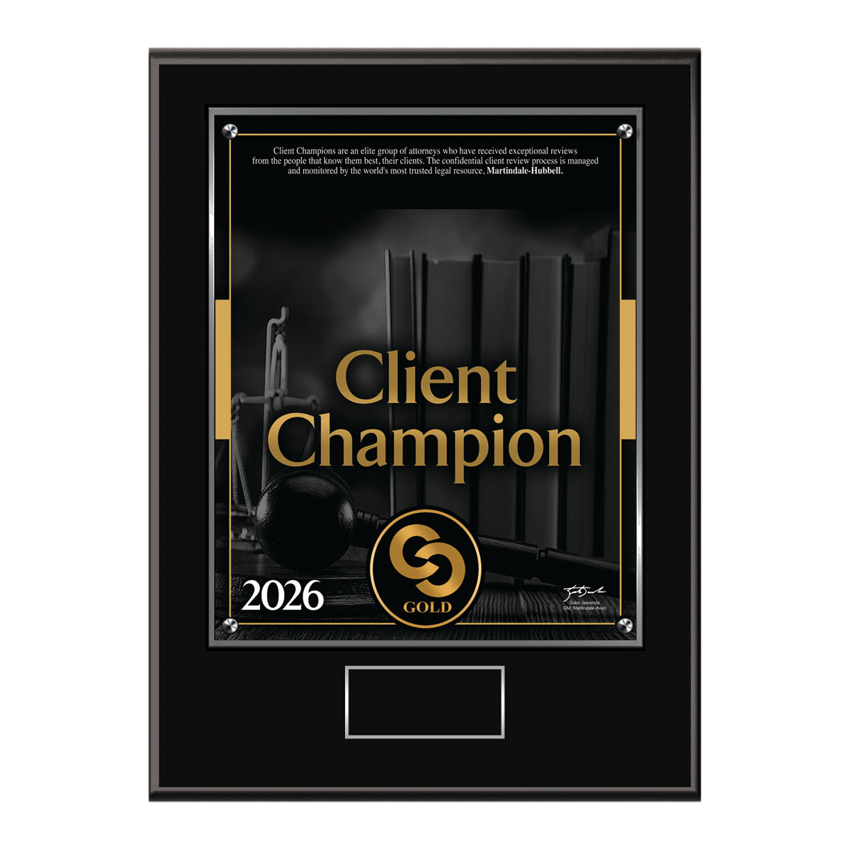 2026 Client Champion Gold  (213291)
