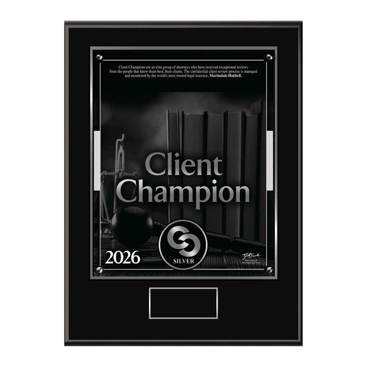 2026 Client Champion Silver  (213290)