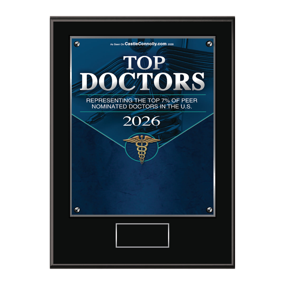 Top Doctors 2026 212668 The American Registry Raised Acrylic Blk Slvr 52ad4028 C2e6 46cf 87f2 