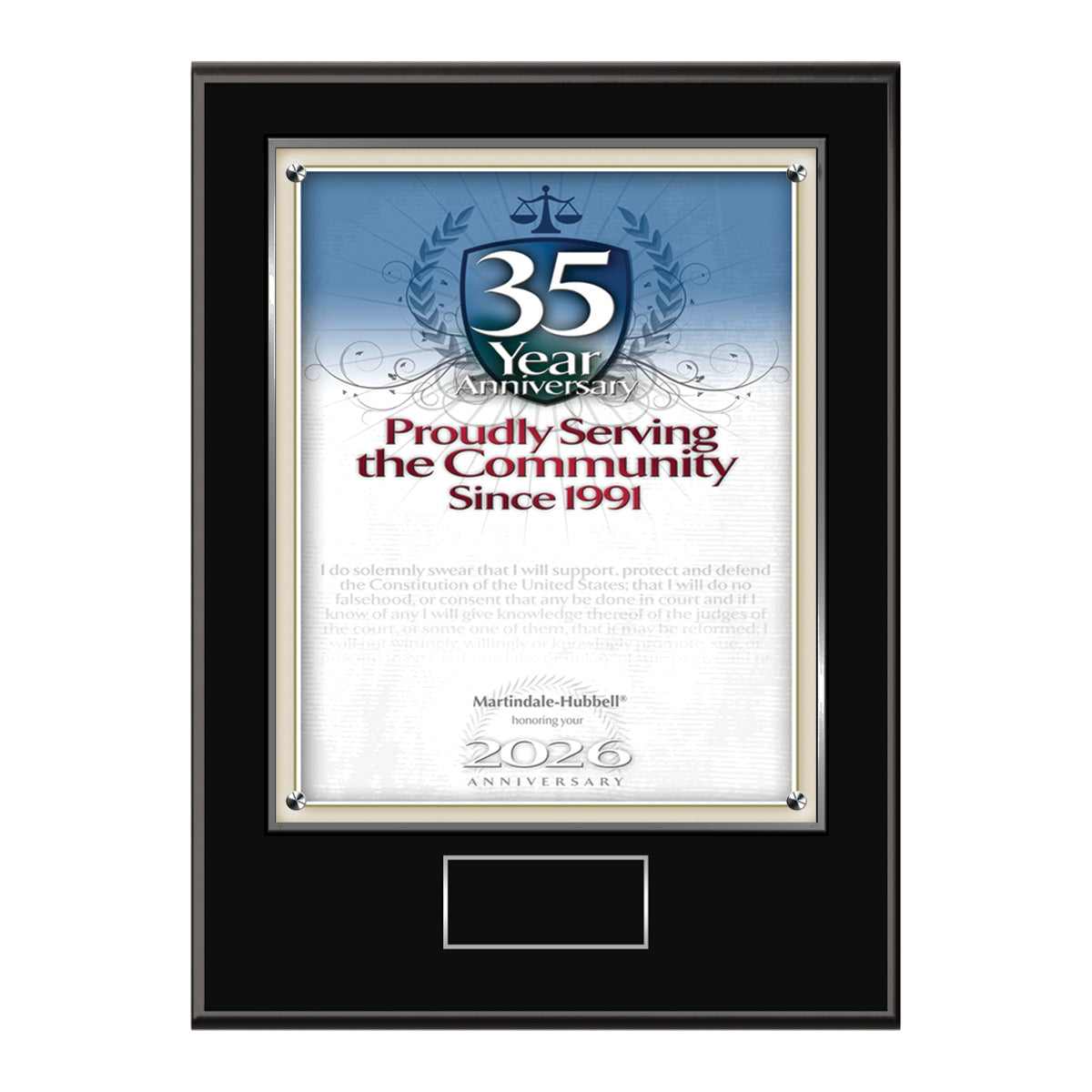 2026 Martindale Member of the Bar 35th Anniversary (213074)