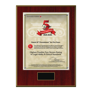 2026 Martindale AV Preeminent 5th Anniversary (213071)