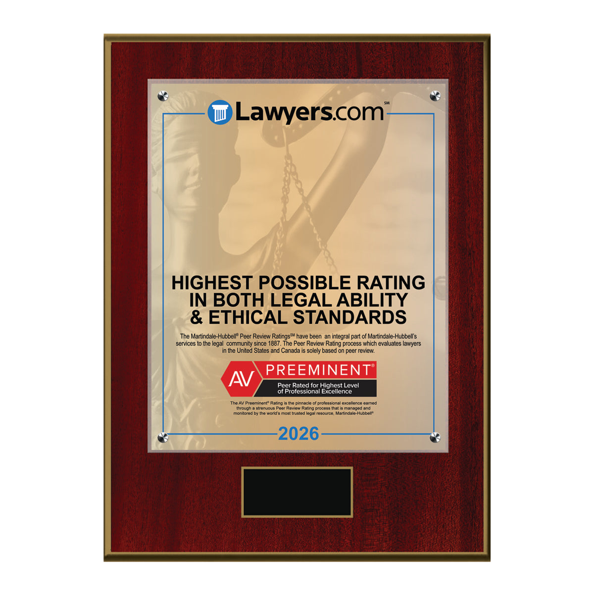 2026 AV Preeminent Lawyers.com  (213416)