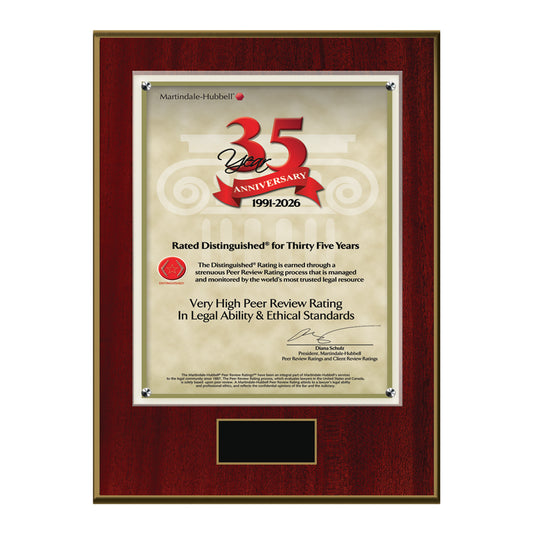 2026 Martindale Distinguished 35th Anniversary (213056)