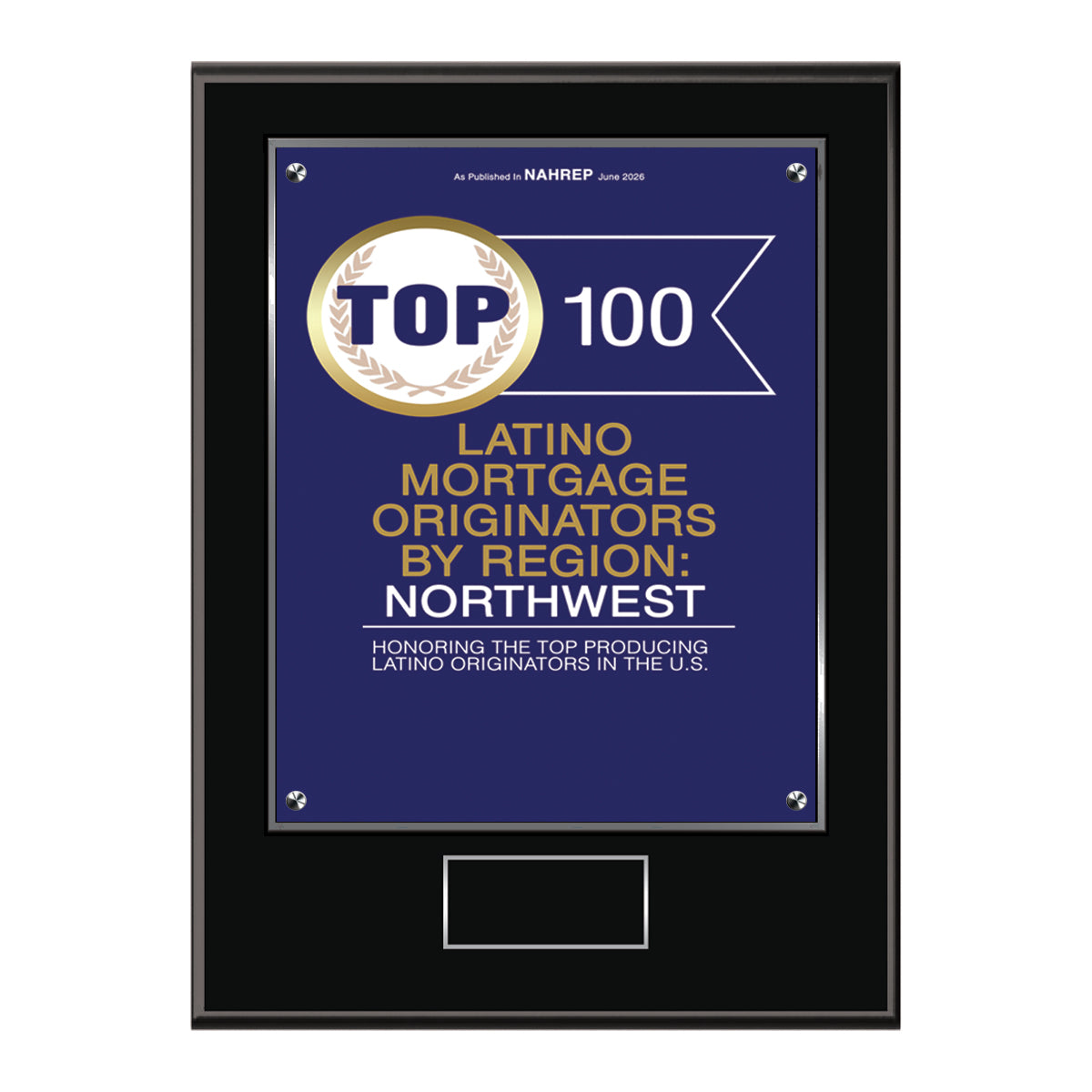 2026 Top 100 Latino Mortgage Originators By Region: Northwest (213464)