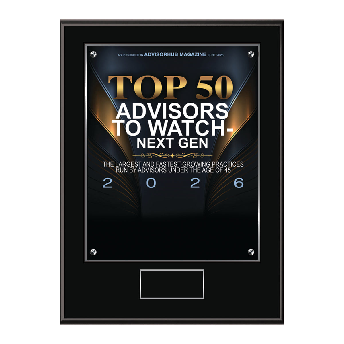 Top 50 Advisors To Watch - Next Gen 2026  (213489)