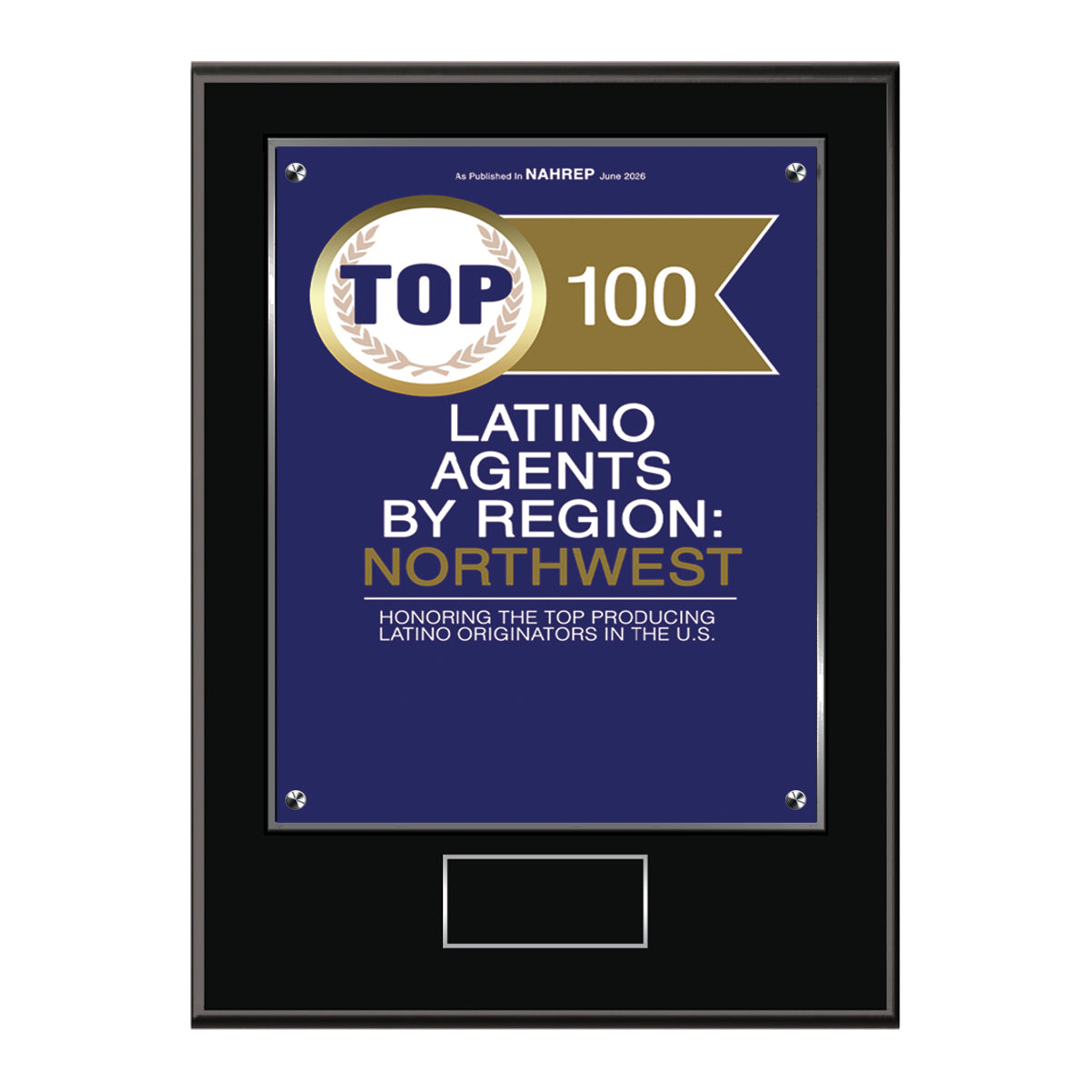 2026 Top 100 Latino Agents by Region: Northwest (213472)