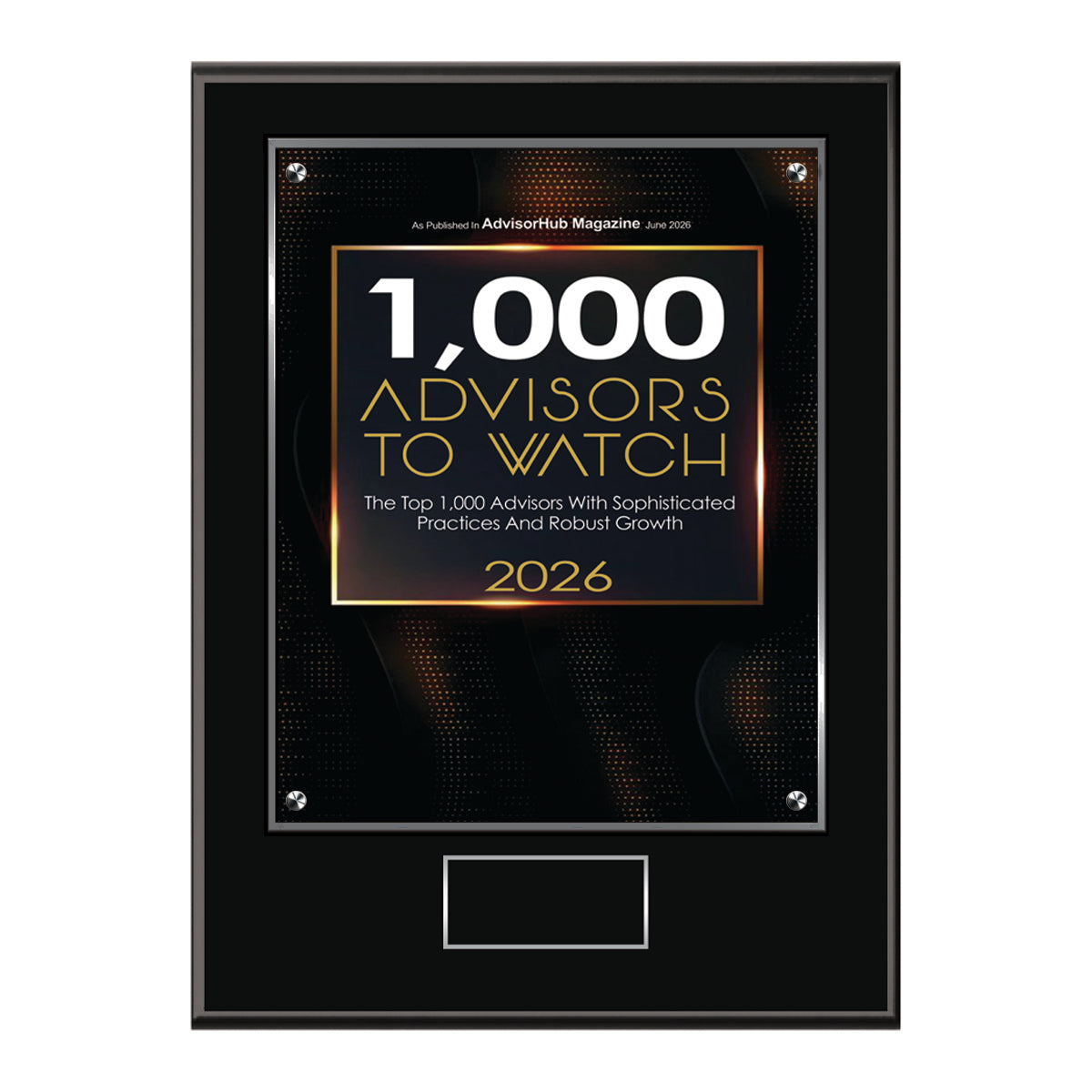 1,000 Advisors To Watch 2026  (213487)