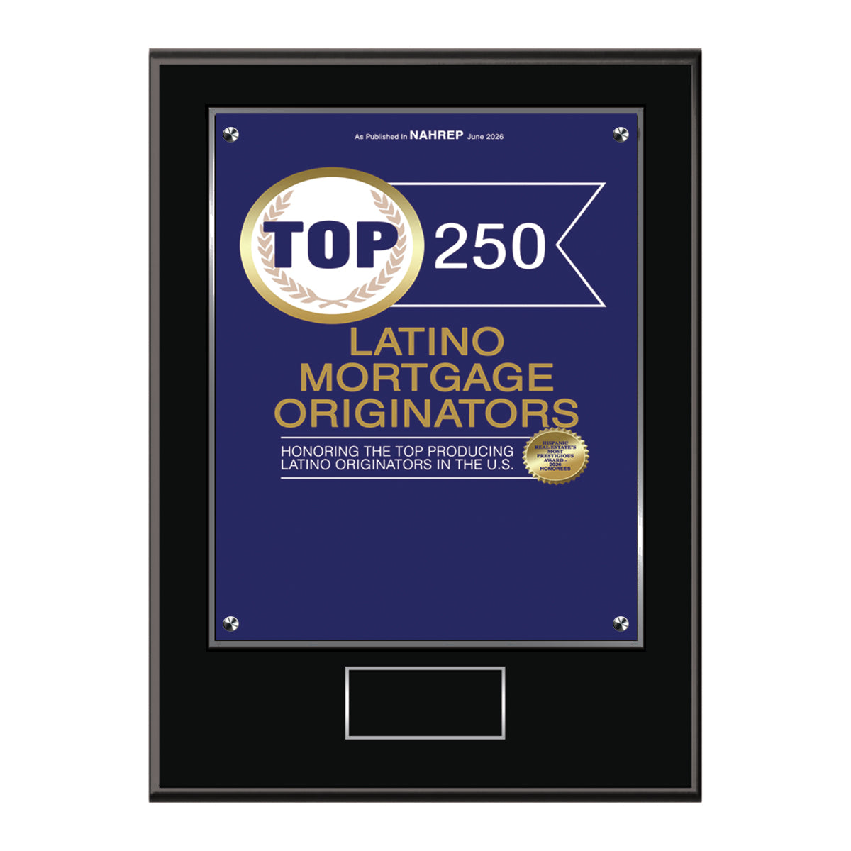 2026 Top 250 Latino Mortgage Originators (213460)