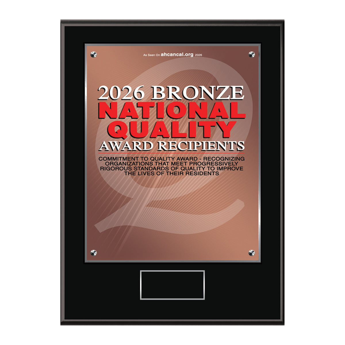 2026 Bronze National Quality Award Recipients (213587)