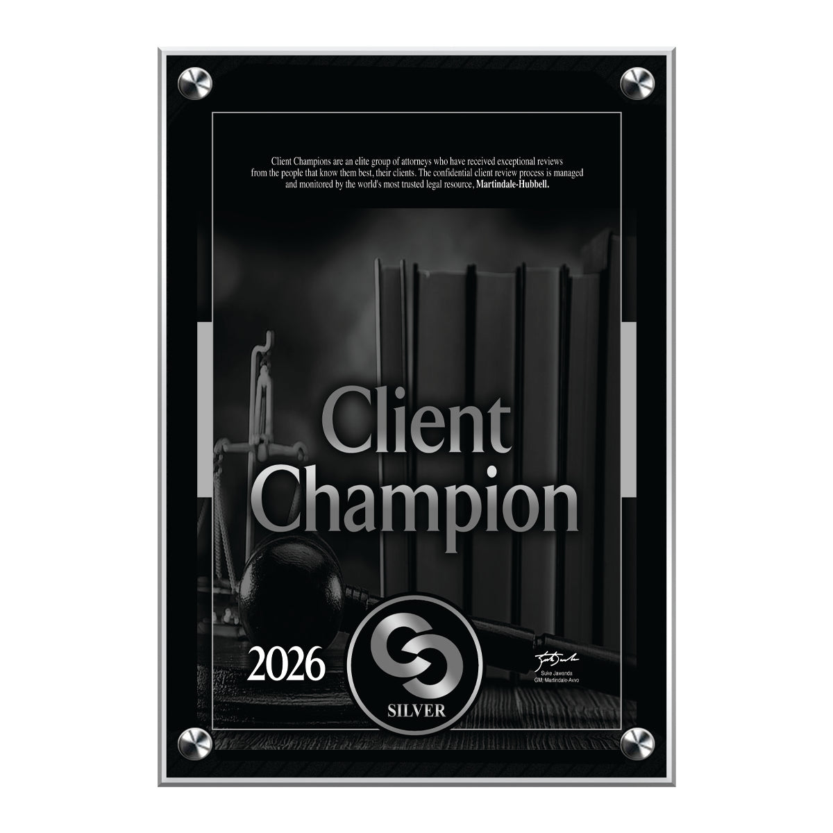 2026 Client Champion Silver  (213290)