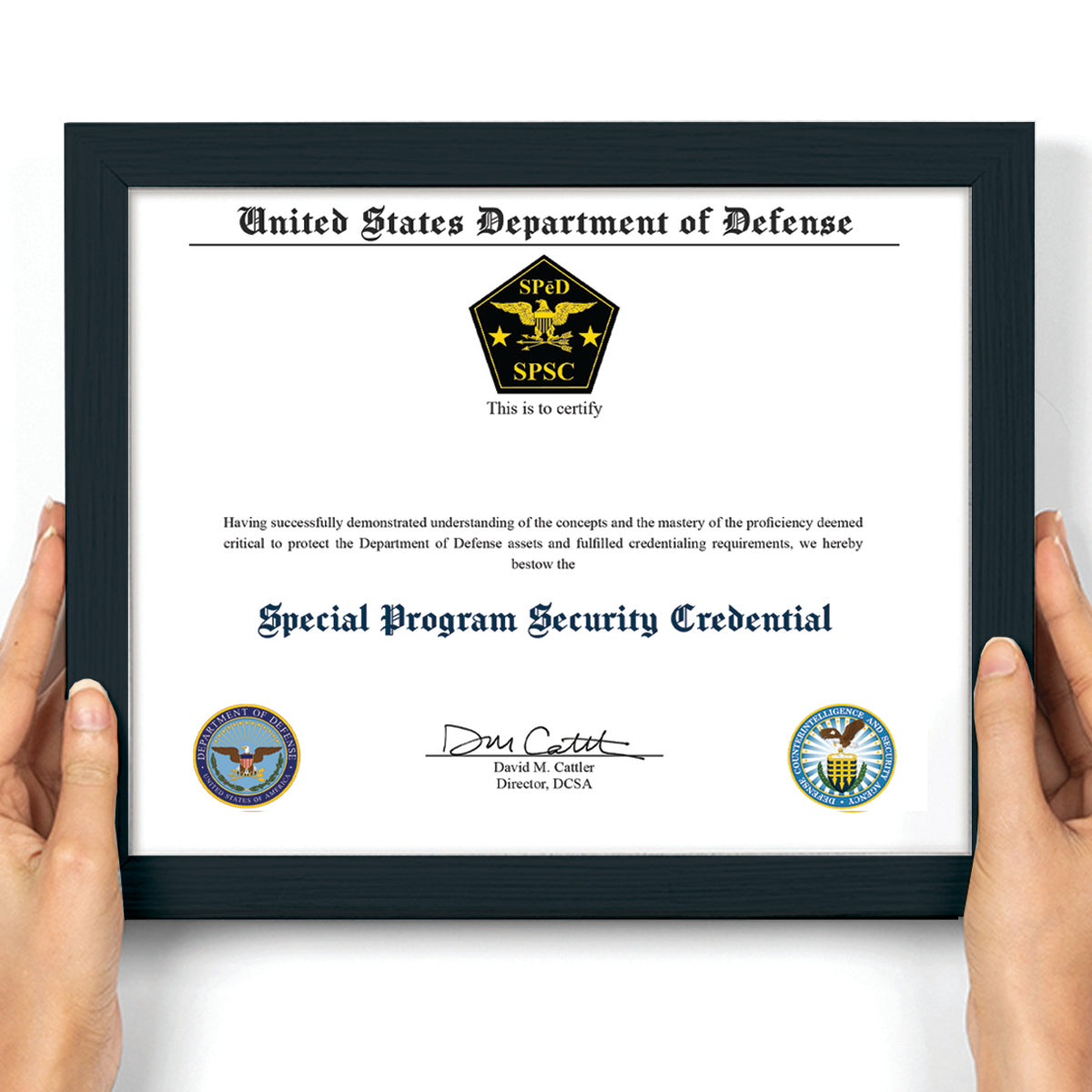 Special Program Security Credential (SPSC)